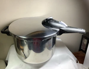 Fagor Duo Pressure Cooker 8L 18/10 Plaksteel Gas Electric Vitro Induction 615 - Picture 1 of 13