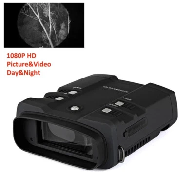 HD Binoculars Night Vision Zoom Telescope Outdoor Optics Portable Hiking Hunting - Image 1 of 4