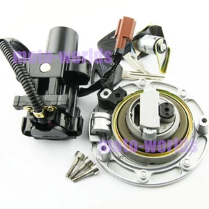 Fuel Cap Ignition Switch Key Lock Set for Honda CBR1000RR Fireblade 2008-2013 - Picture 1 of 5