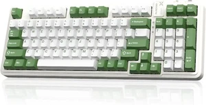 Pre-lubed Tactile Gaming Keyboard with Backlit - Perfect for Office & Gaming - Picture 1 of 11