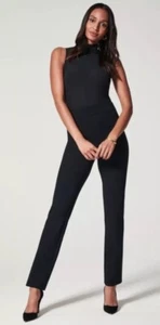 Spanx Womens The Perfect Pant 20251R Back Seam Tummy Control Black Small - Picture 1 of 4
