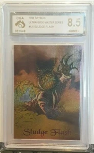 1994 Skybox Ultraverse Master Series Sludge Flash Chrome CGA Graded 8.5 - Imagen 1 de 2