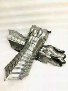 Nazgul Fantasy - Nazgul Gauntlets Steel Medieval Gloves armor - Picture 1 of 7