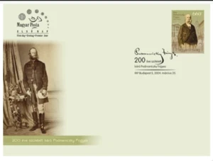 HUNGARY-2024. FDC - 200th anniversary of the birth of Baron Frigyes Podmaniczky - Picture 1 of 1