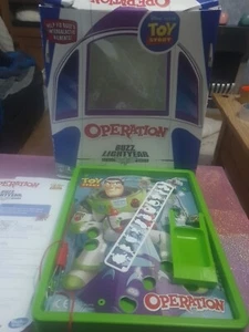 Operation Buzz Lightyear Toy Story Board Game Kids Hasbro 2018 Disney New - Picture 1 of 6