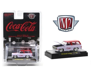 M2 1:64 1973 CHEVROLET K5 BLAZER LOWERED CHASSIS COCA COLA 51500-HS01-P2 - Picture 1 of 7