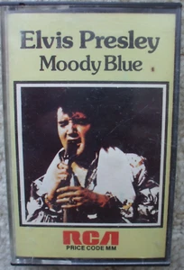 Elvis Presley - Moody Blue - CASSETTE TAPE RARE and HARD TO FIND - Picture 1 of 2