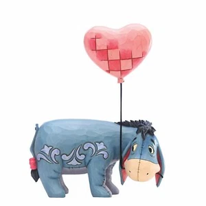 Statuetta Enesco Disney Traditions di Jim Shore Eeyore con palloncino cuore - Foto 1 di 5