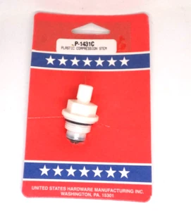 US Hardware Mobile Home P-1431C Rubinetto in plastica stelo e cofano - Foto 1 di 3