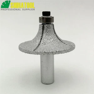 1 pz fresa diamantata saldata sottovuoto raggio 18 mm per tagliabordi pietra n.11 - Foto 1 di 5