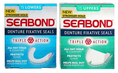 Seabond Denture Fixative Seals - Original (Uppers / Lowers)