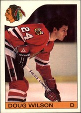 1985-86 Topps #45 Doug Wilson