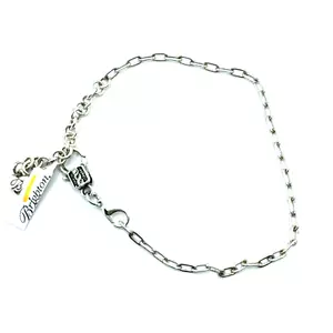 Bracciale Brighton Charms/Perline Catena con Chiusura Incisa Senza Marca 9 Pollici Nuovo con etichette - Foto 1 di 7