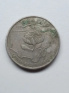 2001 20c Coin NEW SOUTH WALES - Centenary Of Federation NSW State "RARE"LOW MINT - Picture 1 of 6