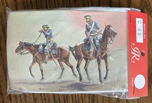 IR Imrie Risley Miniaturas Metal Kit C 65 US Dragoon On Mount Frontier 1840s - Imagen 1 de 6