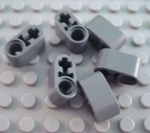 LEGO Lot of 6 Dark Bluish Gray 1x2 Thick Technic Liftarm Pieces - Picture 1 of 1