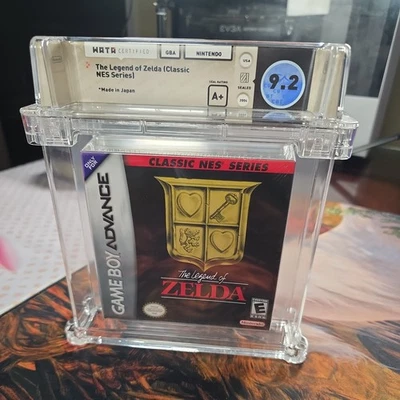 Legend of Zelda Classic NES Nintendo Game Boy Advance Sealed New WATA 9.2 A+ - Image 1 of 2