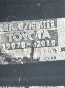 1985 Toyota MR2 Coil And Igniter 19070-02010 - Picture 1 of 4