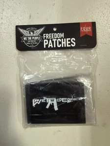 "WE THE PEOPLE" FREEDOM PATCHES SET OF 4 - BRAND NEW - Picture 1 of 2