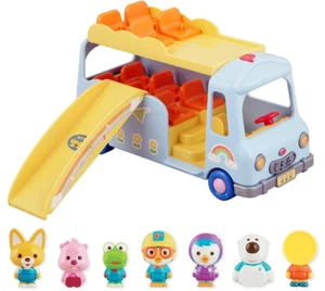 Pororo and friends Picknick Bus 7 Figuren Set Rollenspiel Original - Bild 1 von 12