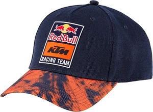 KTM Red Bull Racing Team Grid Curved Hat, Navy/Orange, 3RB250039500 - Picture 1 of 4