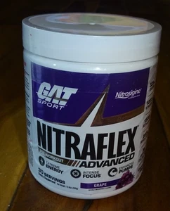 GAT SPORT, Nitraflex Advanced Pre-Entrenamiento Polvo, Aumenta el Flujo Sanguíneo y la Energía - Imagen 1 de 5