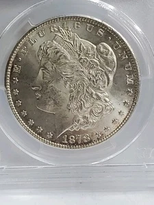 1878 S $1 Morgan Silver Dollar MS 64 PCGS - Picture 1 of 4