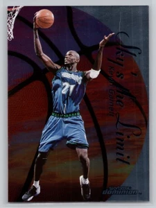 1999-00 SKYBOX DOMINION #1 SL KEVIN GARNETT SKY'S THE LIMIT TIMBERWOLVES - Bild 1 von 2