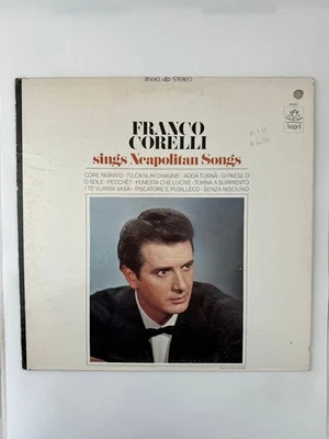 Franco Corelli - Sings Neapolitan Songs 12" Record 33 RPM Angel Opera - Image 1 of 4