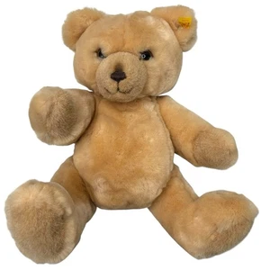 "Oso de peluche clásico Steiff felpa mohair 16"" Alemania botón en la oreja coleccionable" - Imagen 1 de 7