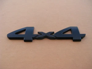TOYOTA TUNDRA TACOMA 4X4 REAR GATE EMBLEM LOGO BADGE SYMBOL BLACK USED A46839 - Picture 1 of 4