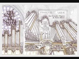 France - "CATHEDRAL ~ ART ~ MUSIC ~ TREASURES OF NOTRE DAME" MNH MS 2022 - Picture 1 of 5