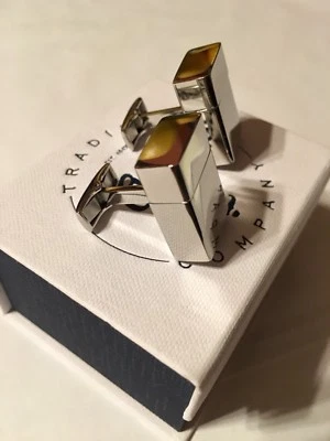 JAMES BOND/KINGSMEN INSPIRED Ox & Bull Trading Co.16GB USB Flash Dr Cufflinks  - Image 1 of 4