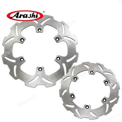 Front Rear Brake Disc Rotor For Suzuki DRZ400 DRZ400S DRZ400E 2005 - 2021 2010 - Image 1 of 4