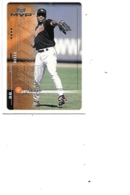 Albert Belle 1999 Upper Deck MVP Baseball Card #25 Baltimore Orioles - Image 1 of 2