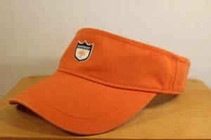 Las Vegas Paiute Golf Resort Embroidered Logo Orange Visor / Cap / Hat ~ Head - Picture 1 of 8