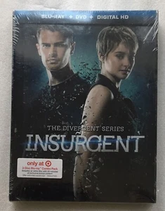 Divergent Insurgent (Blu-ray/DVD, 3-Disc Deluxe Target Exclusive) NEW Sealed - Picture 1 of 2