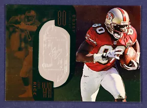 1998 SPx Finite #76 Jerry Rice #d - Foto 1 di 2
