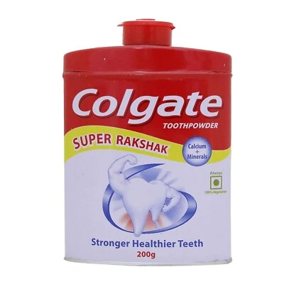 Colgate Tooth Powder For Stronger Healthier Teeth 200 Gram - Image 1 of 3