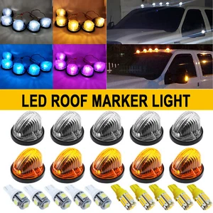 Kit de 5 piezas de luces de marcha marcador de techo con cabina LED para Chevy GMC serie C/k 1973-1987 - Imagen 1 de 102