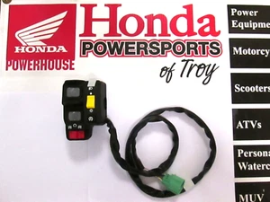 NEW HONDA OEM LEFT SIDE S/S SWITCH 04-05 TRX350 04-07 TRX400 *35200-HN7-013* - Bild 1 von 4