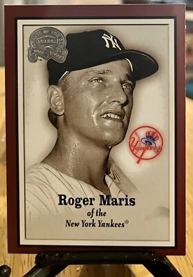 2000 Fleer Greats Of The Game Baseball #7 Roger Maris New York Yankees  - Image 1 of 2