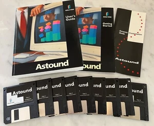 VINTAGE Astound Multimedia Präsentationssoftware auf DISKETTEN für MAC 24,95 $ - Bild 1 von 4