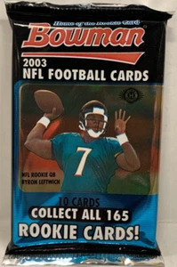 2003 BOWMAN NFL FOOTBALL PACK TROY POLAMALU RC NEW SEALED - Picture 1 of 3