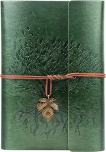 PU Leather Journal Notebook, Refillable Travel Vintage Writing Journals Diary... - Picture 1 of 1