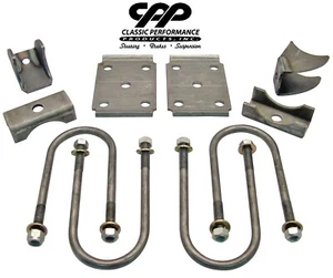 1953-56 Ford F-100 F100 Truck 4" Drop Rear Axle Flip Conversion Lowering Kit - Picture 1 of 6