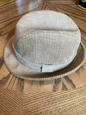 Fedora de pana Stetson vintage talla 7 1/4 Foto 1 de 4