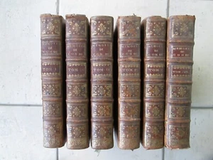 SECOUSSE : MEMOIRES DE CONDE, 1743. 6 volumes in-4 complet, guerres de religion. - Imagen 1 de 24