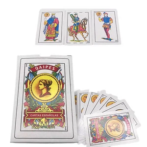 50 Spanish Playing Cards Spanish Poker Cards Deck Creative Cards Game for Party