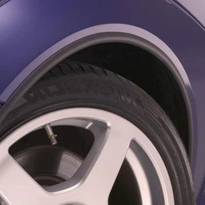 Satin SCHWARZ Radlauflauf Schutz Schutz Zierleiste passt SUBARU - Bild 1 von 1